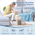 Vettisnaps 5 Pack Dog Diapers Male Reusable Belly Bands Washable for Large Male Dogs, High Absorbency for Puppy