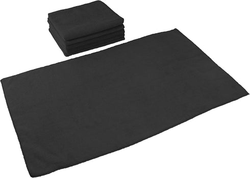 Pack 12 300 16 27 Arkwright Microfiber Gym Towel - of - Super Soft, Quick Dry Workout Sweat Towels, GSM Lightweight