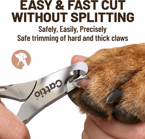 Trimmer Trimmers Dog Nail Clippers - All Steel Material, Built-in Spring,Heavy Duty Dog Nail Full Metal Razor Sharp