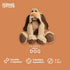 fabdog Floppies Plush Dog Toy - Cute & Durable Squeaky Toy, Ideal Gift for Puppies and All Breeds