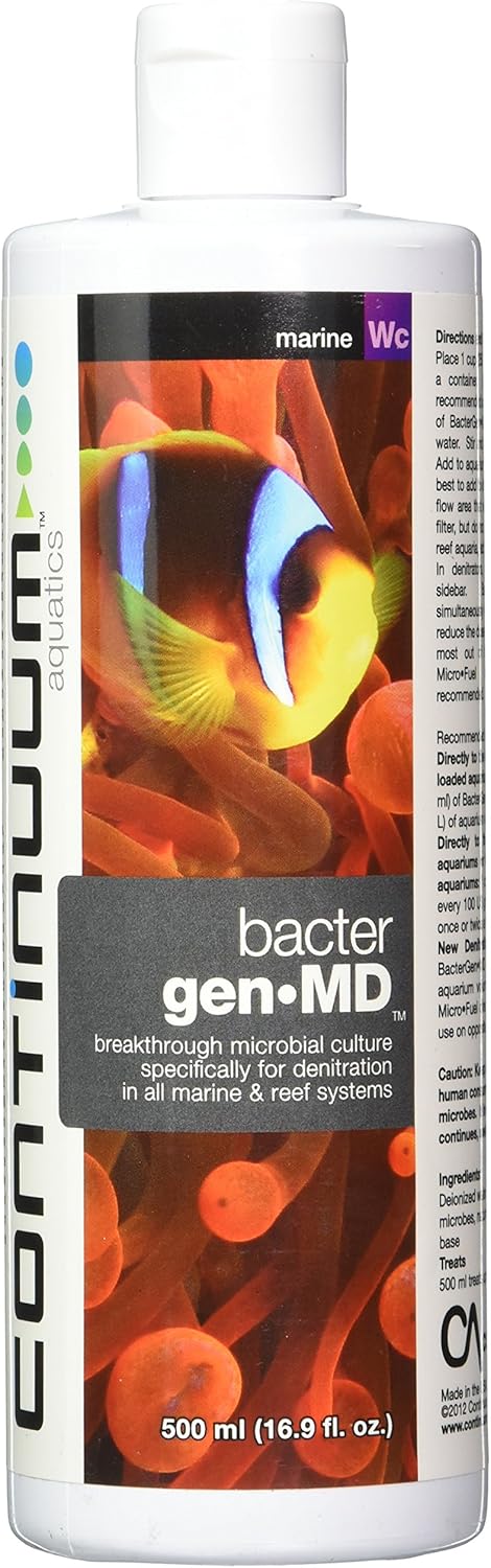 Continuum Aquatics ACO30644 Bactergen Md Microbe Cult for Aquarium, 16.9-Ounce