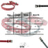 ATE Pro. USA 5 Set, Set, Puppy Supplies Starter Kit, pc Retractable Leash, Studded Leather Collar, Pet Grooming Brush