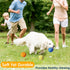 Leyndo 10 Pack Dog Balls for Aggressive Chewers - 2.5" Interactive Tennis Balls for Dogs of All Sizes
