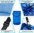 6 3 Berlune Pcs Boat Trash Bag Hoop Mesh Trash Bags, Reusable Outdoor Garbage Can Container Boat Accessories Organizer