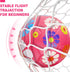 Size 3 Soccer Ball - Girls Soccer Ball Size 3, Pink Sports Training Ball for Kids Aged 4-6, Birthday Gifts