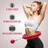 FIT ON FORM Infinity Weighted Hula Fit Hoop for Adult Weight Loss, 2 in 1 Smart Exercise Hoop for Women, 24/28/32