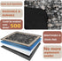 Usnfhcaw 72x72 Washable Pee Pads for Dogs, Absorbent Reusable Puppy Pads Waterproof, Leakproof & Non-Slip Whelping Pad