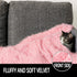 LOCHAS Luxury Fluffy Dog Blanket, Extra Soft Warm Sherpa Fleece Pet Blankets for Dogs Cats, Plush Faux Fur Throw