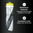 Schwinn Reflective Insulated Water Bottle and Holder Combo - Holds 26 Oz, BPA-Free Squeeze Sport Bottle