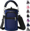 AceTreker 32/40/64/128 oz Neoprene Insulated Water Bottle Carrier Bag, Sling Bag Sleeve