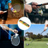 PATIKIL Racket Overgrip with Damping Ridges, PU Grip Tapes Non-Slip Absorbent for Tennis and Badminton
