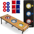 Triumph 2-in-1 3-Hole Bag Toss & Washer Toss Combo Game Compact Dual-Play