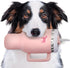 Pup Cup Tumbler Plush Dog Toy, Cute Funny Squeaky Parody Gift (Pink Peach Dust)