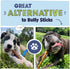 Pawstruck All Natural 5-6" Roasted Collagen Sticks for Dogs - Low Odor, Vet Approved, 10 Pack