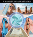 Turkish Beach Towels Outdoor Picnic Throw Blanket Camping Towel Quick Dry Lightweight No Sand Extra Large Accessories Gear Essentials Glamping Tent Gear Must Haves Hiking Supplies Backpacking Gadgets by Antfuny