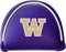Team Golf NCAA Putter Cover - Mallet Printed, Fits Most Mallet Putters, Secures with Velcro Closure