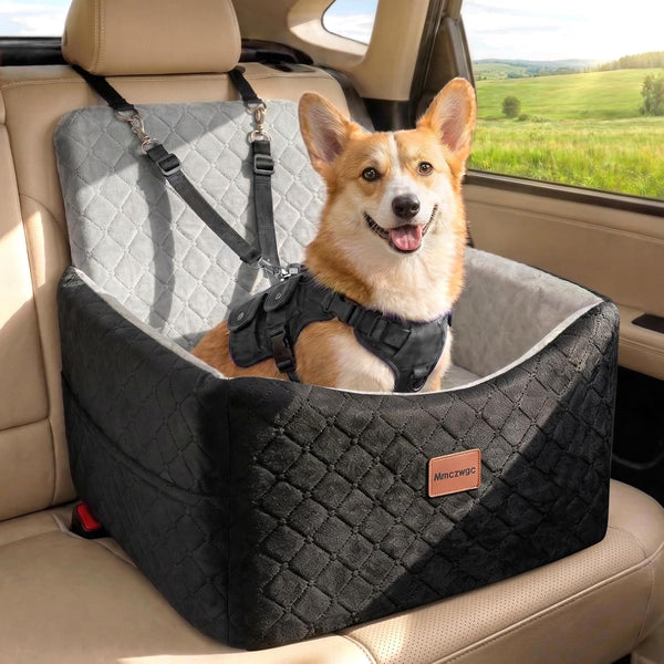 Mmczwgc Dog Car Seat for Small Medium Dogs Up to 40 lbs Dog