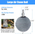 AQUANEAT Pond Air Stone 2 Inch, Air Stone for Aquarium, Long Lasting Aerator Oxygen Diffuser Airstone, Air Pump Accessories for Aquarium, Fish Tank, Hydroponics, Ponds and DWC Reservoirs 2 Pack by AQUANEAT