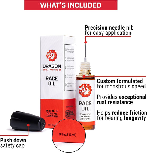 Fireball Dragon Bearing Lube for Skateboards - Longboard Bearing Lubricant - Inline Skate Lube