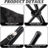 KKONHII 2PCS Portable Folding Camping Stool,Travel Outdoor Tripod Seat,Black Folding Camping Chairs for Camping Party