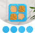 WLDJMP Mat,2Pack Dog Lick Dog Slow Feeder, Non-Slip Design Lick Mat for Dogs and Cats, Boredom and Anxiety