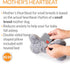 K&H Pet Products Mother's Heartbeat Heated Dog Bed with Bone Pillow, Heartbeat Puppy Toy, Gray 11 X 13 Inches