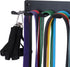 Gym Storage Rack - Resistance Band Rack, Wall Mount Barbell Rack for Heavy Duty Home Gym Equipment Storage