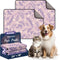 Washable Dog Pee Pads - Absorbent Reusable Puppy Training Pads, Waterproof Leak