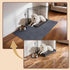 Bhyhok 46 60 0.23inch * * Mat for Under Dog Crate Waterproof, Non-Slip Under Kennel Floor Protective Mat for Floor