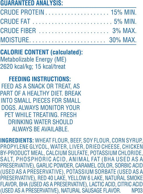 5 Canine Carry Outs Sausage Links Beef Flavor Dog Snacks, Ounce Bag