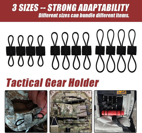 Tactical Gear Accessories Molle System Strap Clip for Backpack Vest Bags