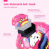JYPS Size 3 Soccer Ball for Girls, Glitter Unicorn Soccer Ball Gifts for Kids Age 4-8 with Pump & Drawstring Bag