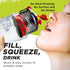 ÖKO Advanced Water Bottle with Filter, NASA Technology, 650ml, Charcoal