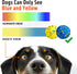 Durable Dog Chew Balls for Aggressive Chewers - Atom Teething Toys for Medium and Large Dogs, 3 Pack