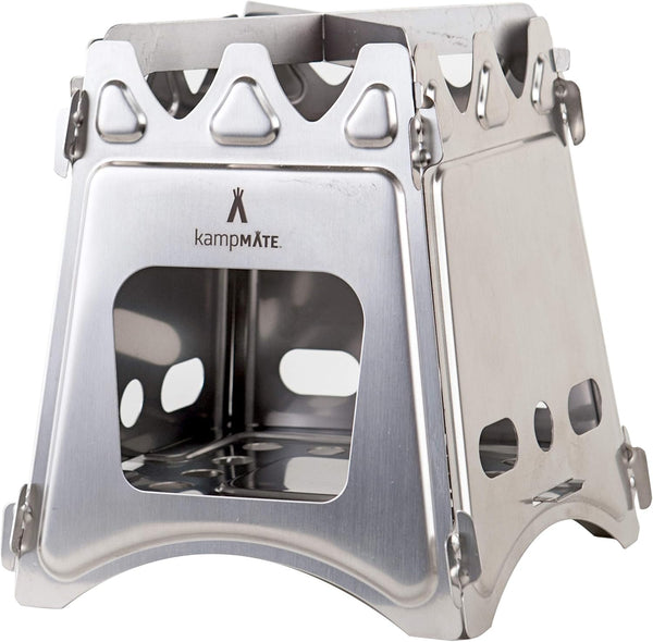 WoodFlame Ultra Lightweight Portable Camping Stove, Backpacking Wood Burning Stove with Carry Case
