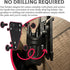 Holster Adapter Kit for Blackhawk and Safariland Holsters, Versatile Molle Conversion Kit for Thigh and Drop Leg