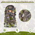 Sintege 3 Pieces Hunting Face Mask, Camouflage Leafy Hat Ghillie Covering for Turkey Hunting Gear