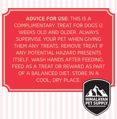 12-Pack Himalayan Yaky Charms Dog Treat Popcorn Made in USA