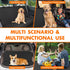 NECKORY Backseat Cover for Dogs, Waterproof and Non-Slip Pet Bench Seat Covers, Car Seat Protector for Back Seat
