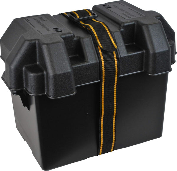 Attwood PowerGuard 24 Vented Battery Box, For Group 24 Batteries, Includes Strap