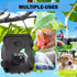 Solar Shower Bag, 5 Gal/20L Solar Heating Camping Shower Bag, Removable Hose, On-Off Switchable Shower Head