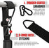 RDX AB Straps for Pull Up Bar Hanging (Pair), Maya Hide Leather Padded Arm Support Slings for Fitness Workout
