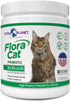 Vital Planet Flora Cat Probiotic Powder Supplement, 20 Billion Cultures, 30 Scoops, 3.92 oz