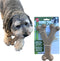 SPOT Bam-Bones Wishbone Dog Chew - Made with Strong Bamboo Fiber, 7in, Chicken Flavor for Light to Moderate Chewers