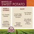 Sweet Potato Treats for Dogs, 12 oz, Low Calorie, Low Fat Alternative to Traditional Dog Biscuits