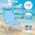 #WEJOY Compact Folding Beach Chair for Adults, Oversized Heavy Duty Camping Chairs Portable High Back Lawn Chairs