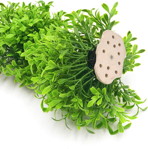 BEGONDIS Aquarium Decorations, Fish Tank Artificial Green Water Plants Safe for All Fish & Pets