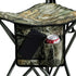 PORTAL Extra Large Quick Folding Tripod Stool with Backrest, Fishing Camping Chair with Carry Strap