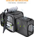 Pet Travel Carrier Backpack, Soft-Sided Breathable Mesh for Cats, Dogs, Puppies up to 20 Lbs, Grey + Black