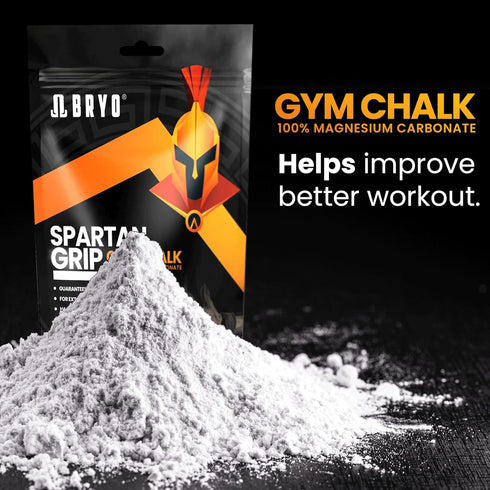 Spartan Grip Loose Chalk Bag Refill - 3.5oz Premium Sports Chalk for Weightlifting, Climbing, and Gymnastics